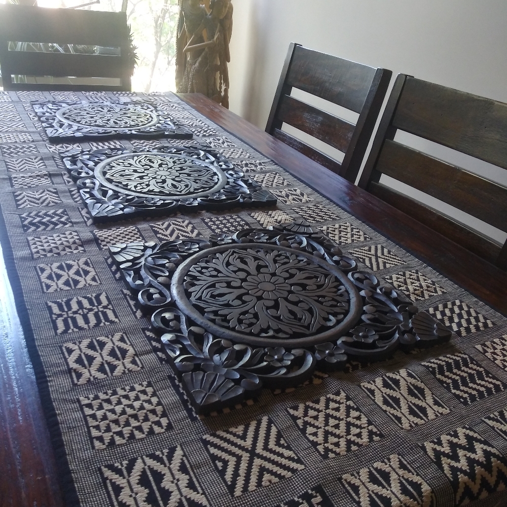 SOLD!3 Z Gallery Sanctuary placemats/ wall plaques - Picture 5 of 5
